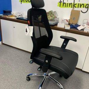 Ghế xoay lưới đẹp có tựa đầu GTP-1500 chính hãng