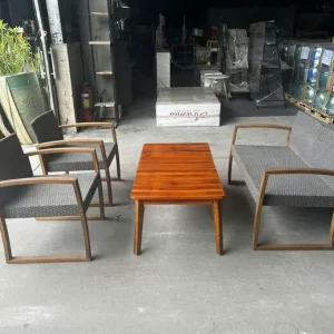 Thanh lý bàn ghế nhựa giả mây