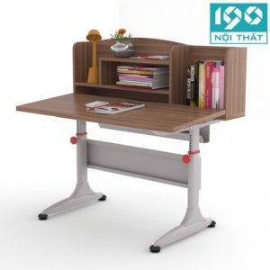 Bàn học sinh hiện đại BHS01-C 2 trong 1 có cả giá sách siêu yêu