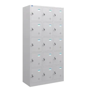 Tủ sắt Locker TU985-3K có 15 khoang