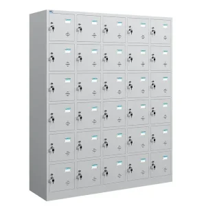 Tủ sắt Locker TU986-5K sơn tĩnh điện có 30 khoang
