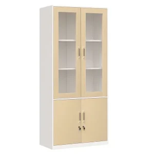 Tủ sắt cánh gỗ TU09K3GM