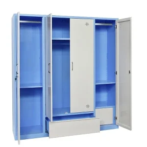 Tủ sắt gia đình TU15B3C4 có 4 cánh mở